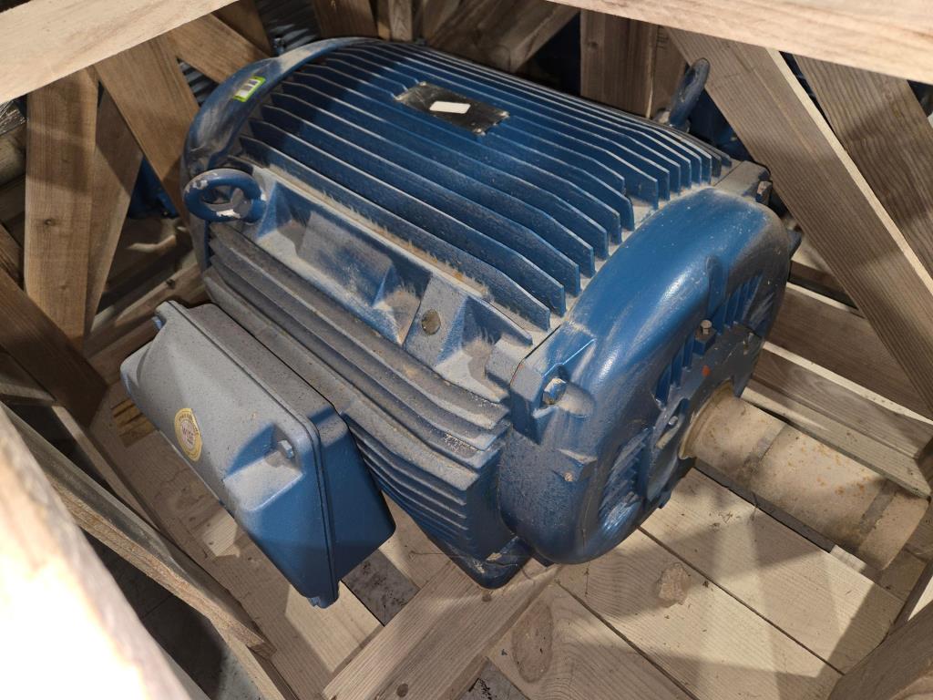 150 HP WEG Motor (New / Unused), Z15018ET3G092721, Year 2021, 150hp, Inverter Duty Electric Motor, 460V, 3 PH, 60Hz, 1780rpm, Texas