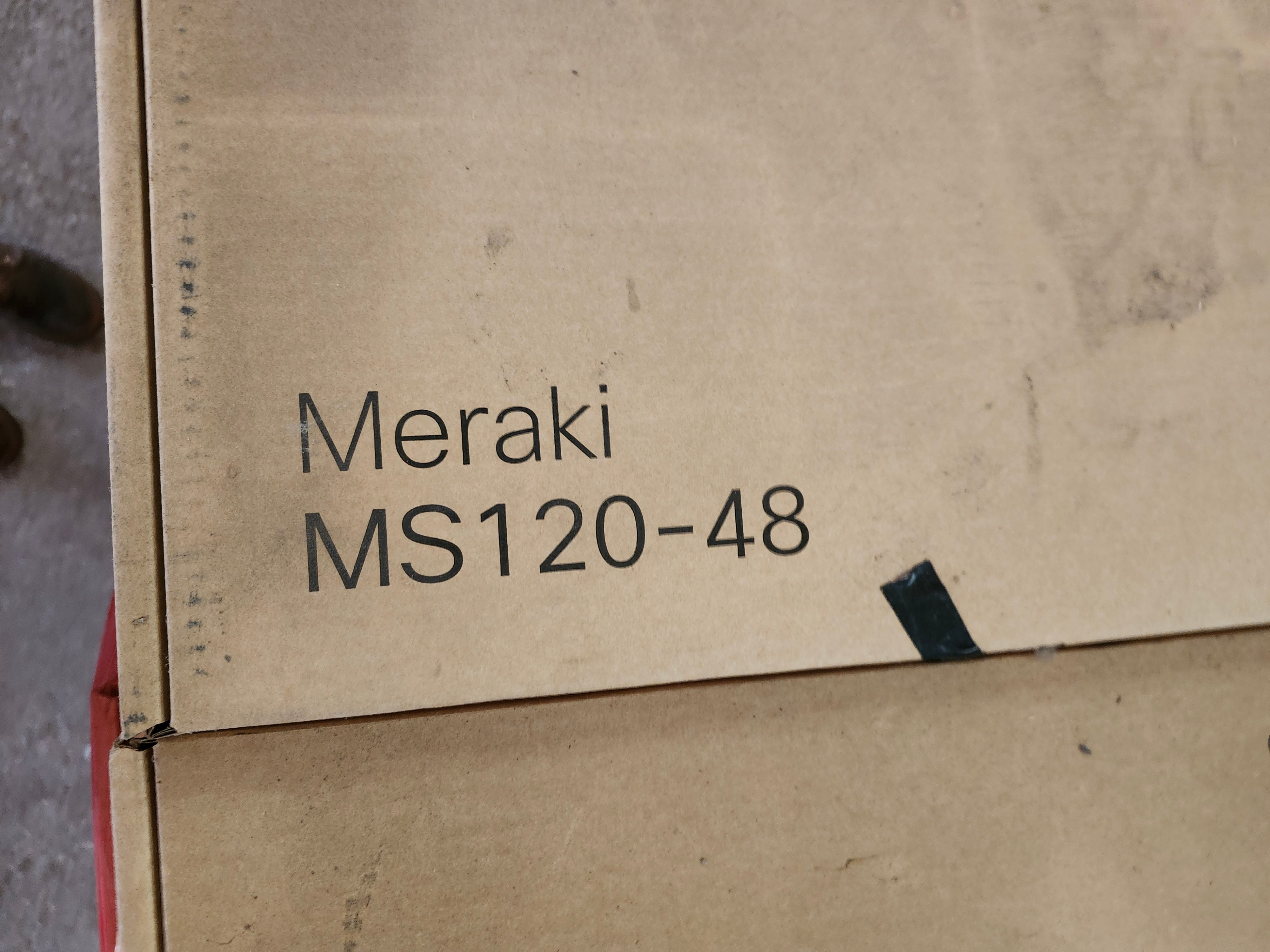 Cisco/Meraki MS120-48-HW (New in Box / Unused / Unclaimed), 48 Port Gigabit Ethernet Switches, Texas