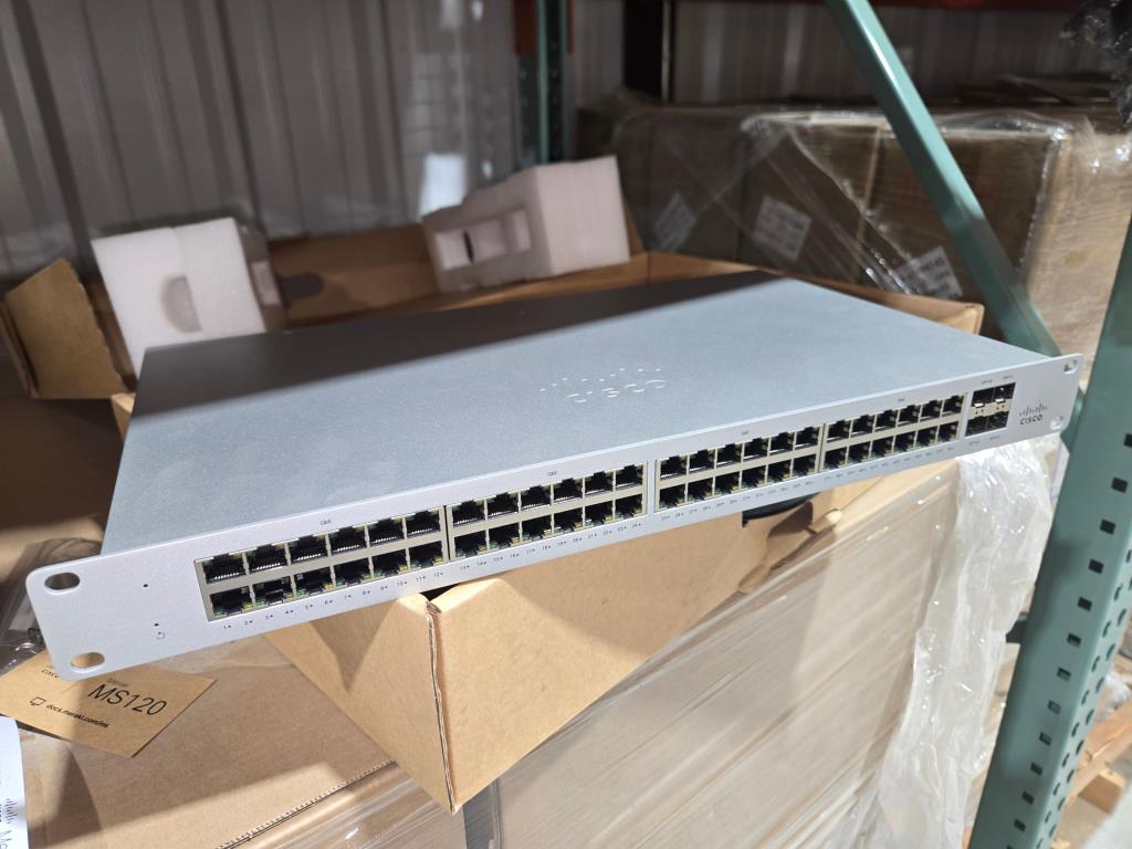 Cisco/Meraki MS120-48-HW (New in Box / Unused / Unclaimed), 48 Port Gigabit Ethernet Switches, Texas