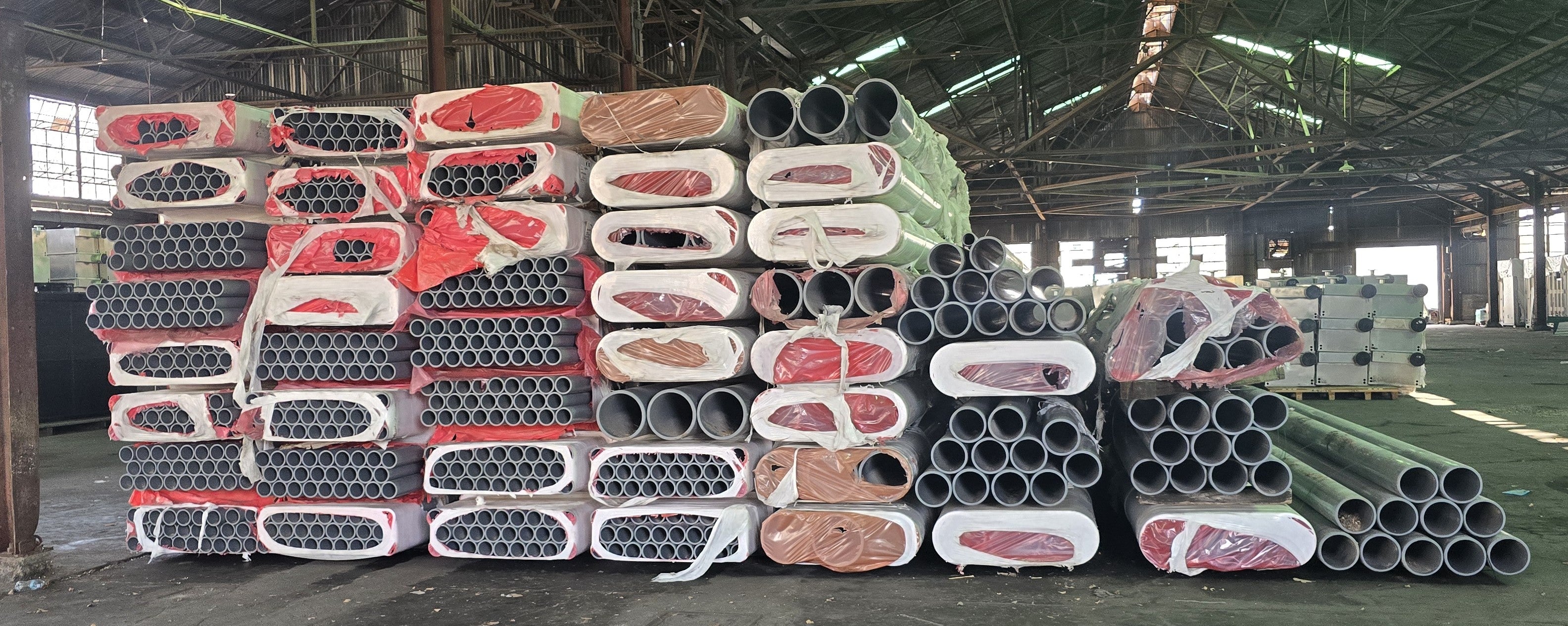 NEW 4" Schedule 80 CPVC Pipe +GF+ ChlorFIT, Corzan, Plain End, Texas, H0800400CG2000 Georg Fischer