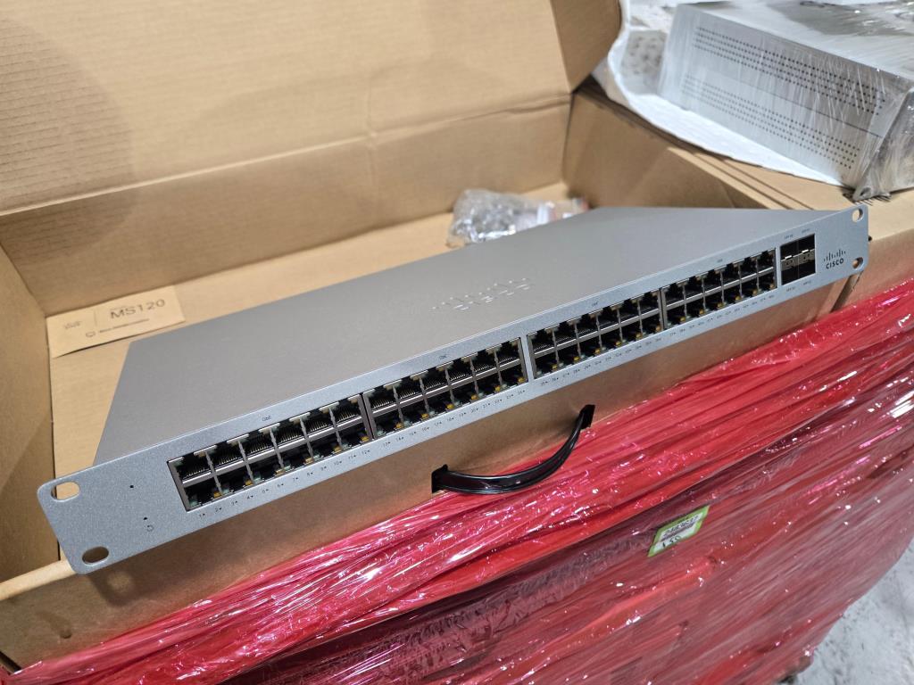 Cisco/Meraki MS120-48-HW (New in Box / Unused / Unclaimed), 48 Port Gigabit Ethernet Switches, Texas