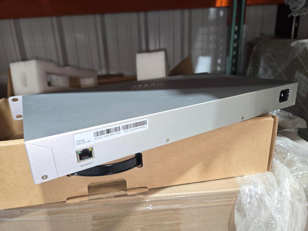 Cisco/Meraki MS120-48-HW (New in Box / Unused / Unclaimed), 48 Port Gigabit Ethernet Switches, Texas