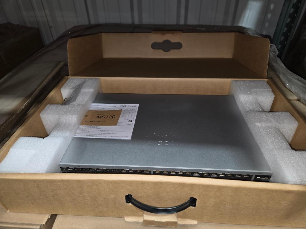 Cisco/Meraki MS120-48-HW (New in Box / Unused / Unclaimed), 48 Port Gigabit Ethernet Switches, Texas